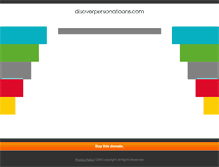 Tablet Screenshot of disoverpersonalloans.com